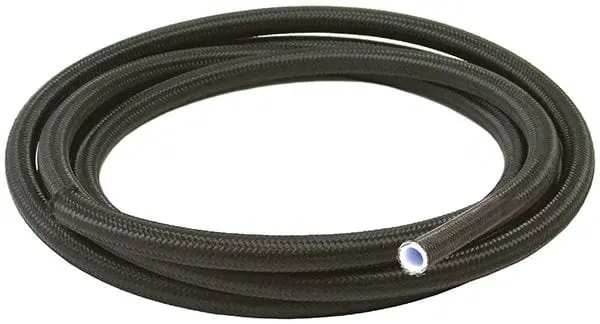 Af250-10-15M Ptfe (Teflon®) Black Braided Hose – -10An, 15-Meter Roll 1