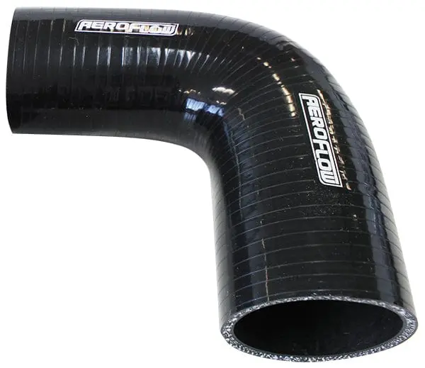 Gloss Black 90° Silicone Reducer Hose – 1.5" To 1" Id, High-Temp Rated 1