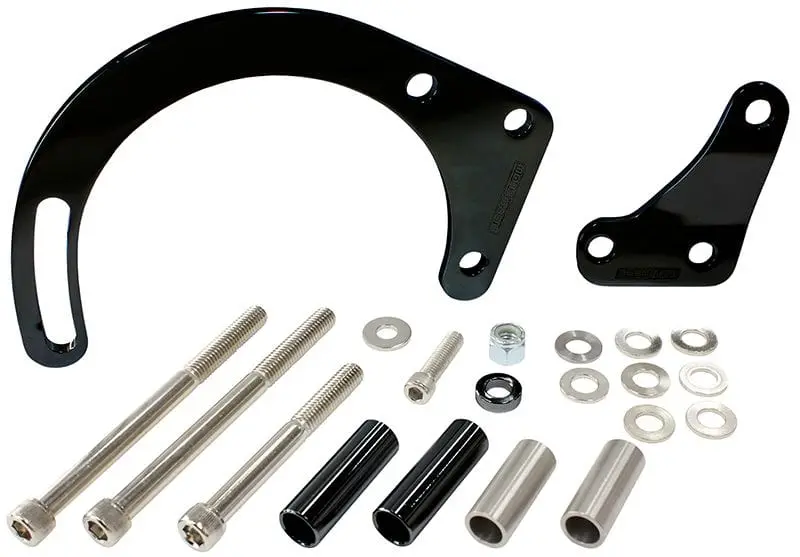 Low-Profile Alternator Mount Bracket Af64-4010Blk For Tight Engine Bays 1