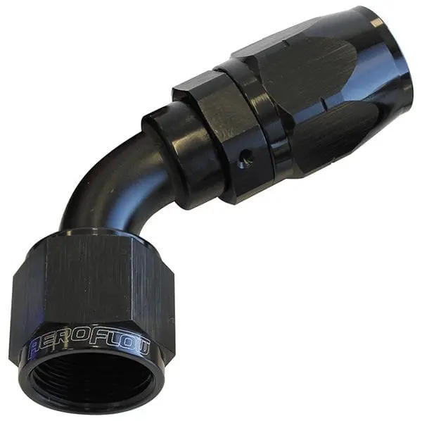 Afr 500-Series Swivel Hose Fitting – 60° Angle, -16An, Black Anodized – Af508-16Blk 1