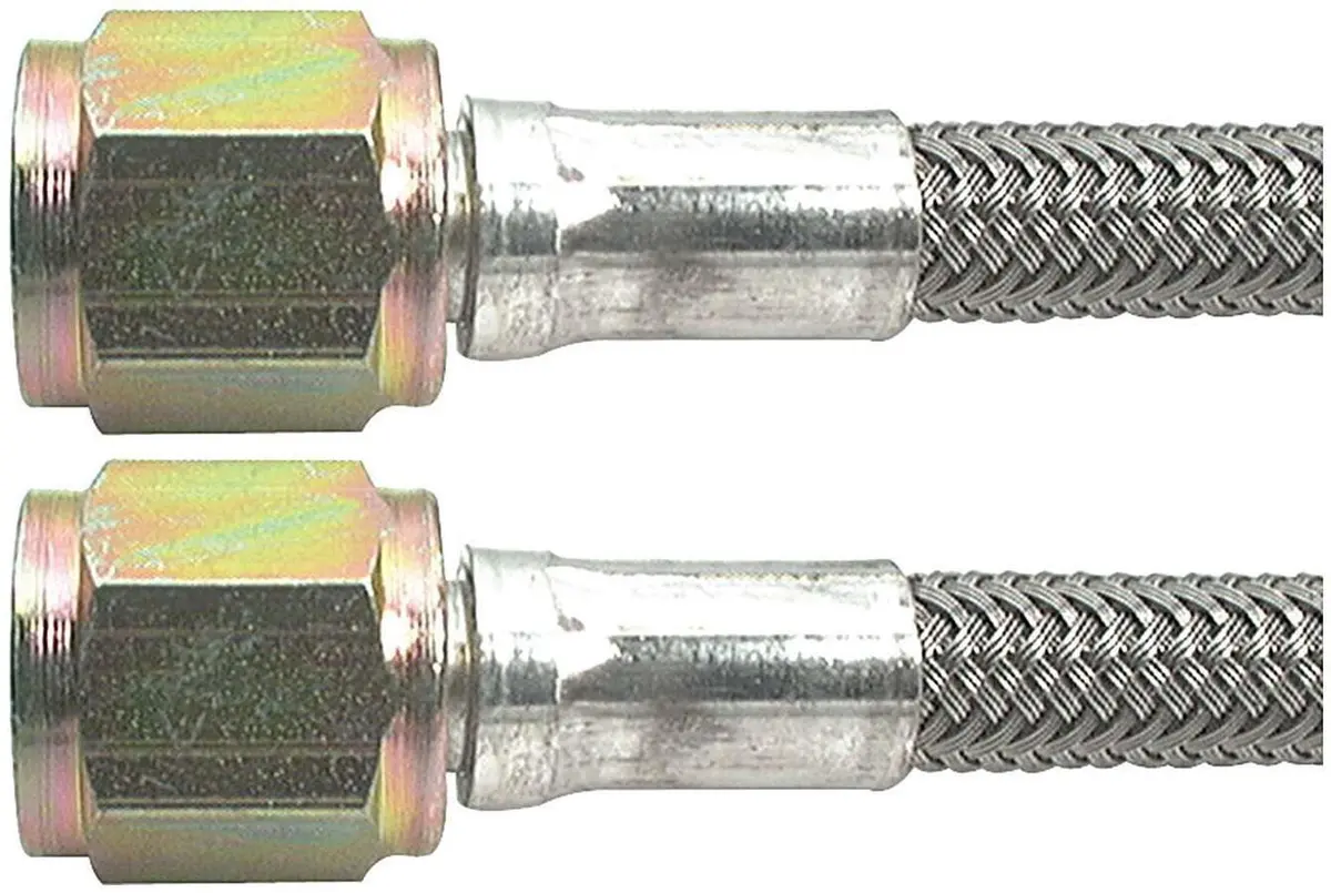 Allstar Performance All46400-16 Braided Stainless Steel Brake Lines 1