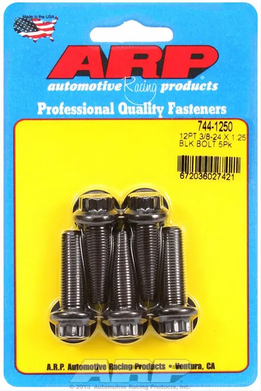 Arp Chromoly Steel Bolts – High-Strength Fasteners, 744-1250 1