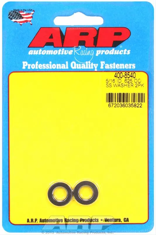 Arp Special-Purpose Flat Washers – 400-8540, Heat-Treated Alloy Steel 1