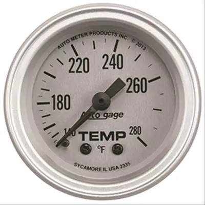 Autogage By Autometer 2335 Analog Dash Gauge 1