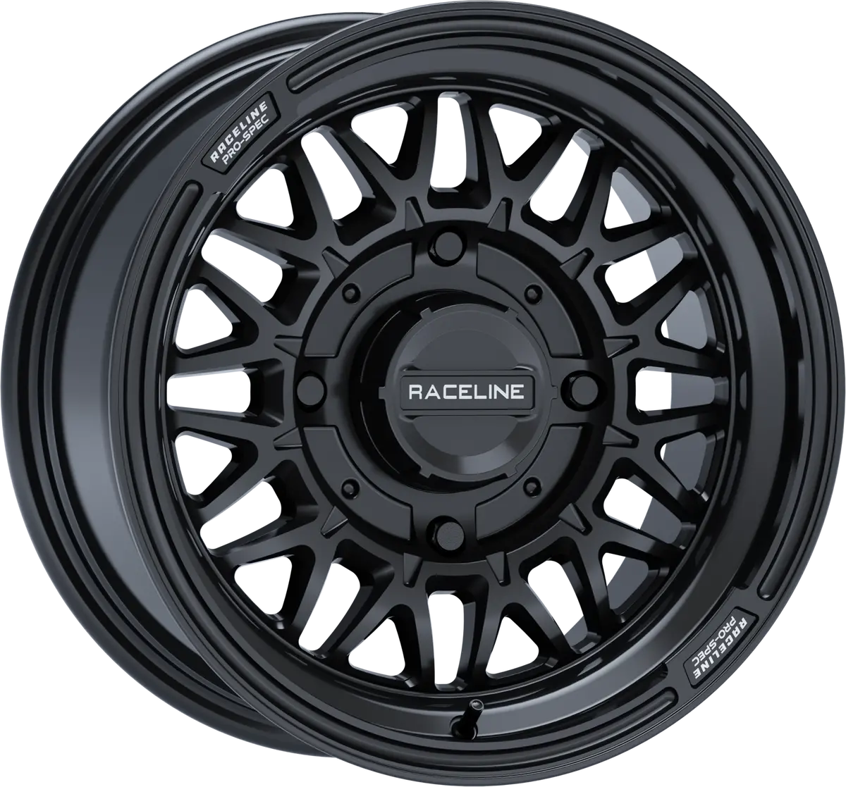 Raceline Omega 15X7 4/137 5+2 (+10Mm) Gloss Black - 570-2082 1