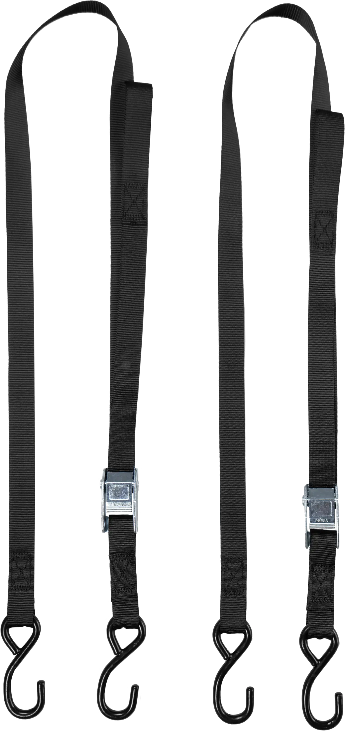 1" X 6' Tie-Down Soft-Tie Black 2/Pk - 29-13035 1
