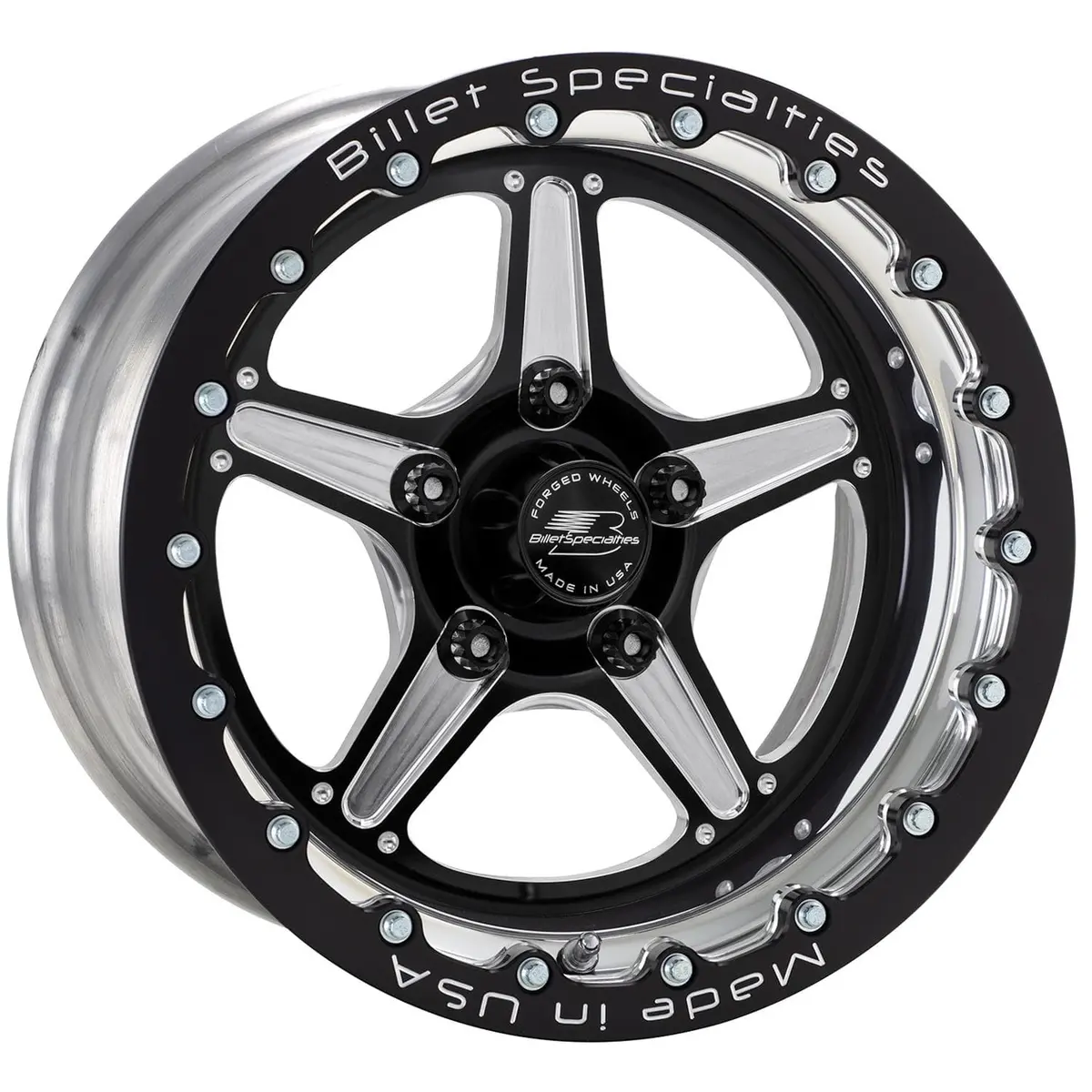 Billet Specialties Street Lite Black Beadlock Wheel – 17X9, 5X120, +35Mm Offset (Brsb23510L7355) 1