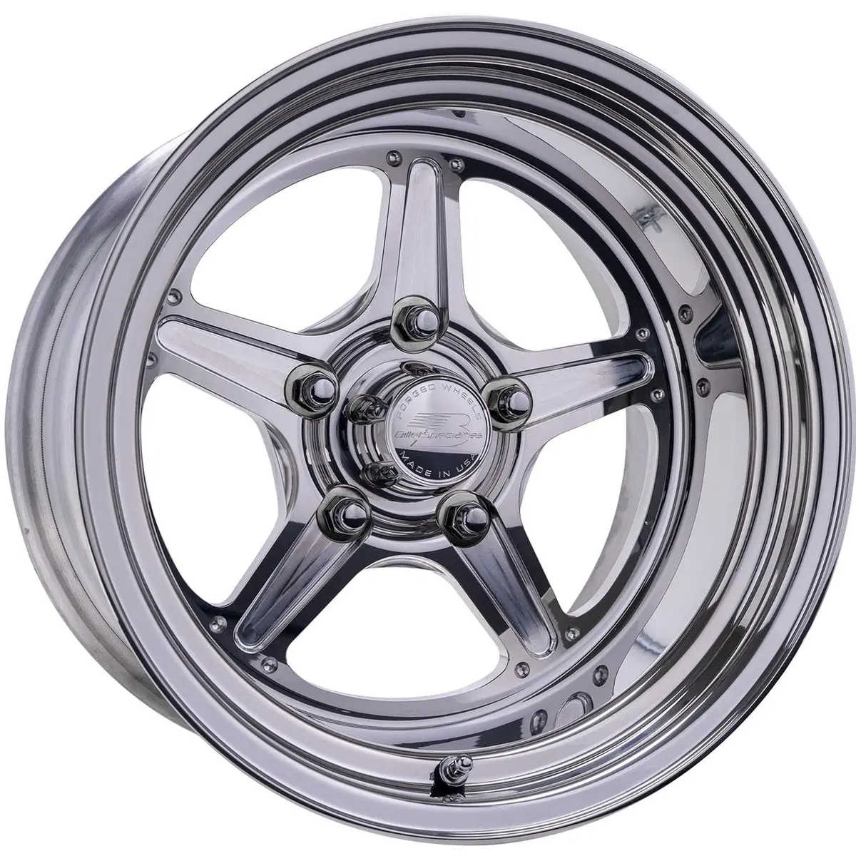 Billet Specialties Street Lite Polished Wheel – 17X9, 5X120, +35Mm (Rs23510L6555) 1