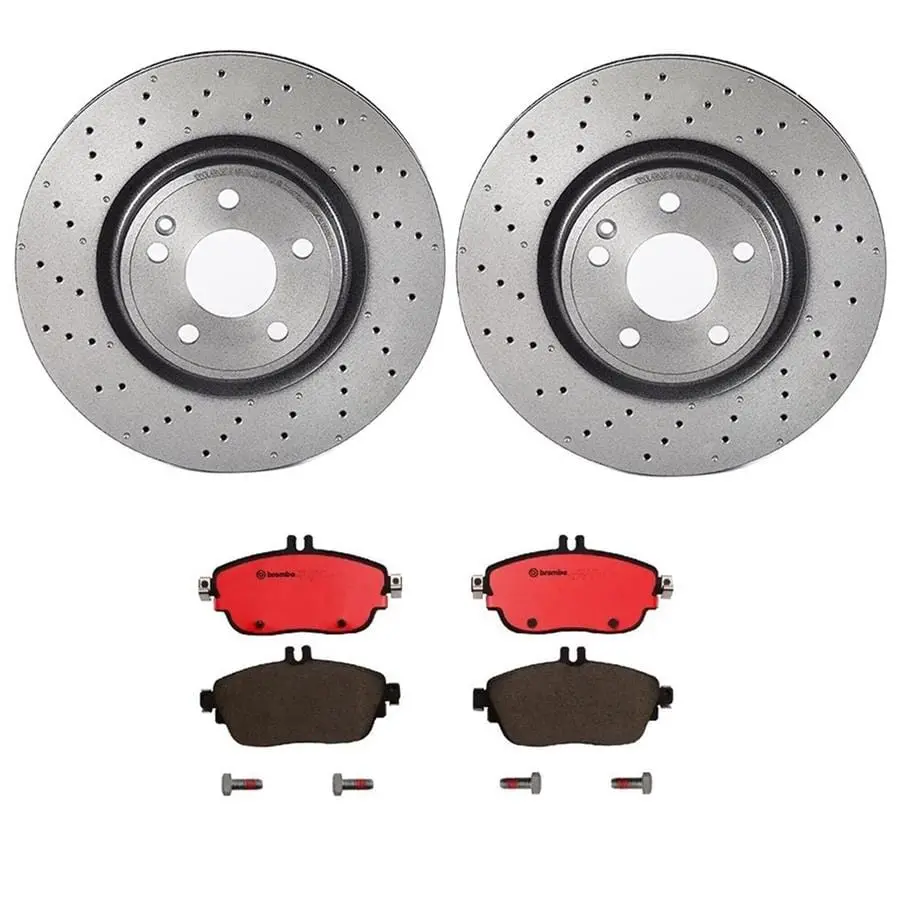 Brembo Brake Pad And Rotor Kit – Street And Track Optimized 1