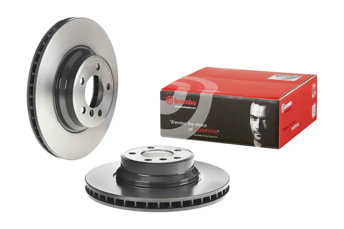 Brembo 09.9355.11 Uv-Coated Premium Brake Rotors 1