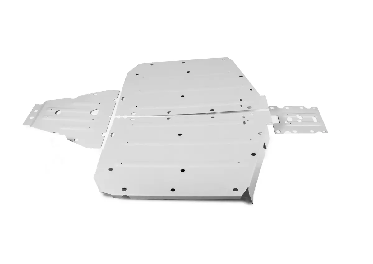 Alloy Central Skid Plate Pol 1
