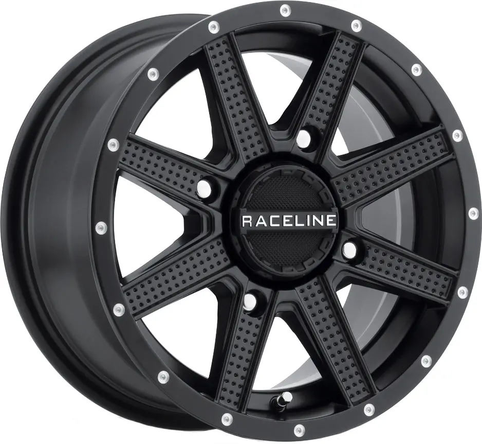 Hostage Wheel 12X7 4/110 5+2 (+10Mm) Black - 570-1627 1