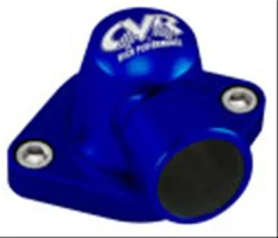 Cvr Billet Aluminum Thermostat Housing – Tsh8Bl Black Finish 1