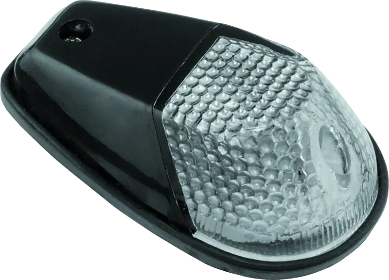 Bikemaster Marker Light Universal Flush Mount Clear/Black 1