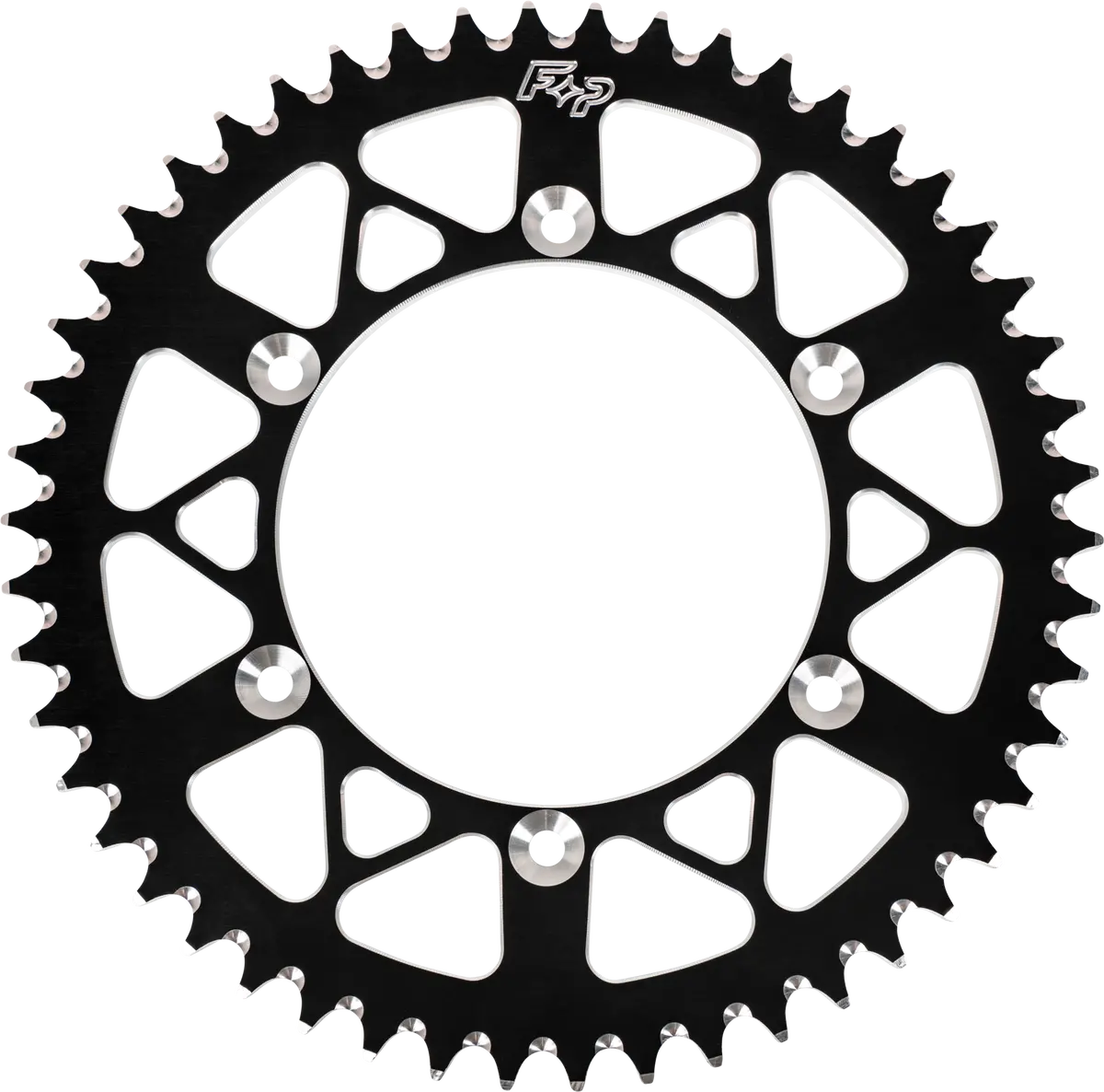 Rear Sprocket Aluminum 54T-420 Blk Kaw/Suz - 257-241454Bk 1