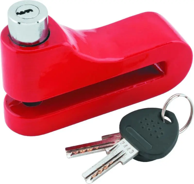 Bully Lock Disc Lock 10Mm - Red 1