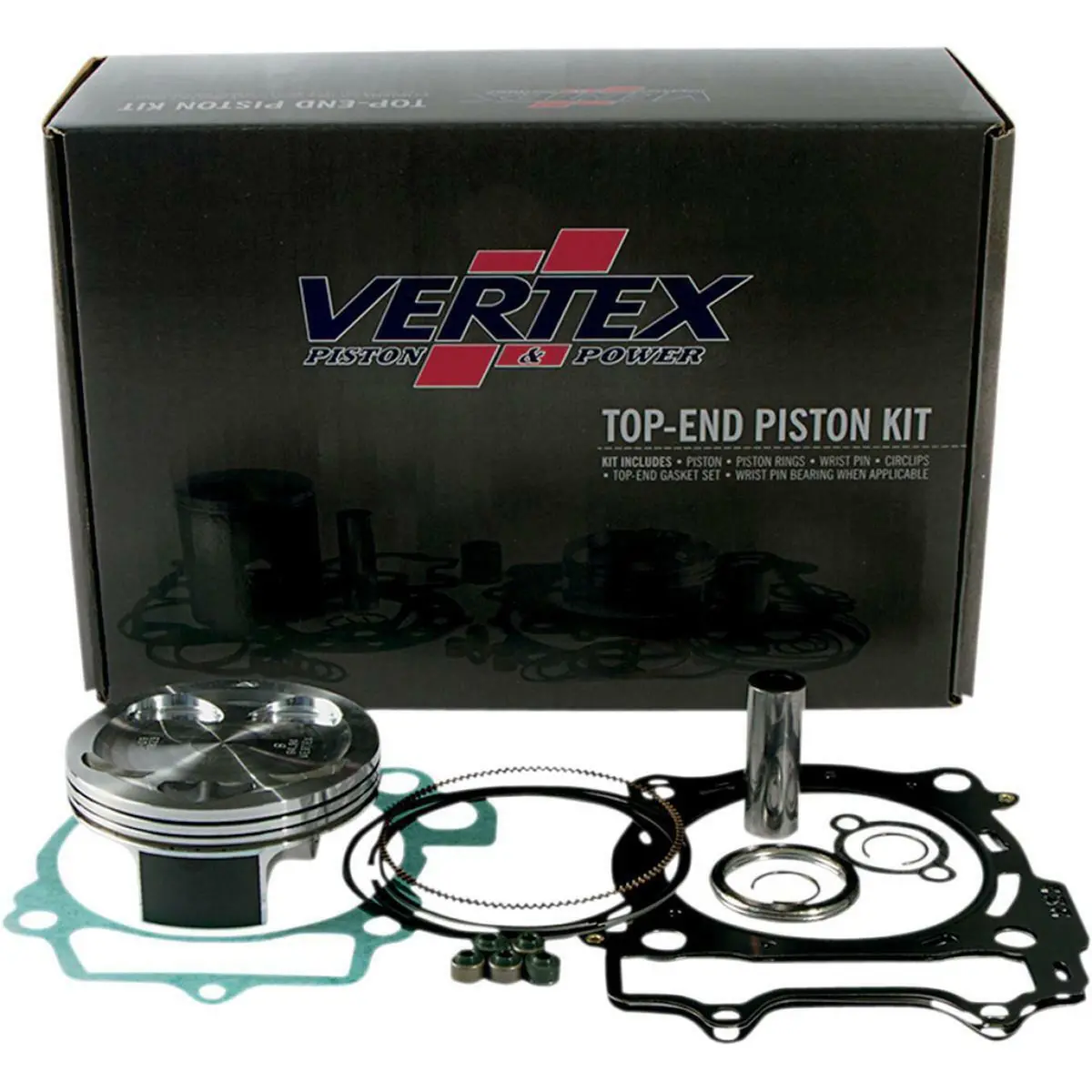 Vertex Top End Piston Kit - Vtktc22900a-1 1