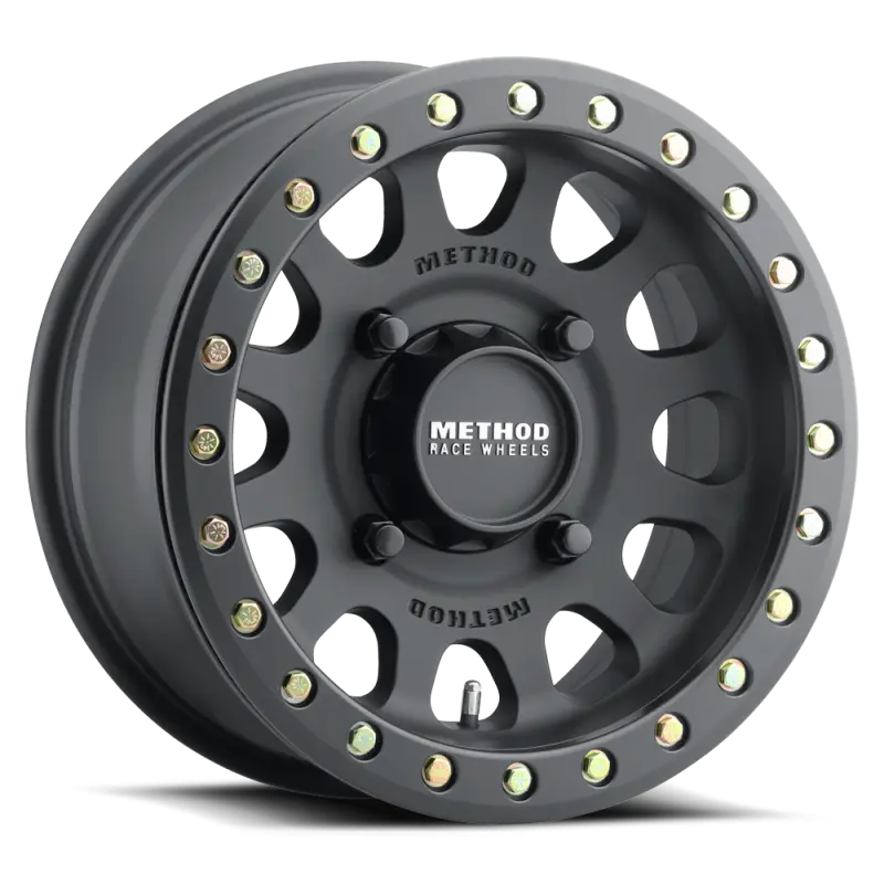Method Mr401 Utv Beadlock 15X6 / 5+1/49Mm Offset / 5X4.5 / 72Mm Cb Matte Black Wheel 1