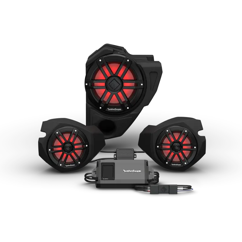 Rockford Fosgate 14+ Rzr Stage-3 Audio System For Ride Command (Gen-3) 1