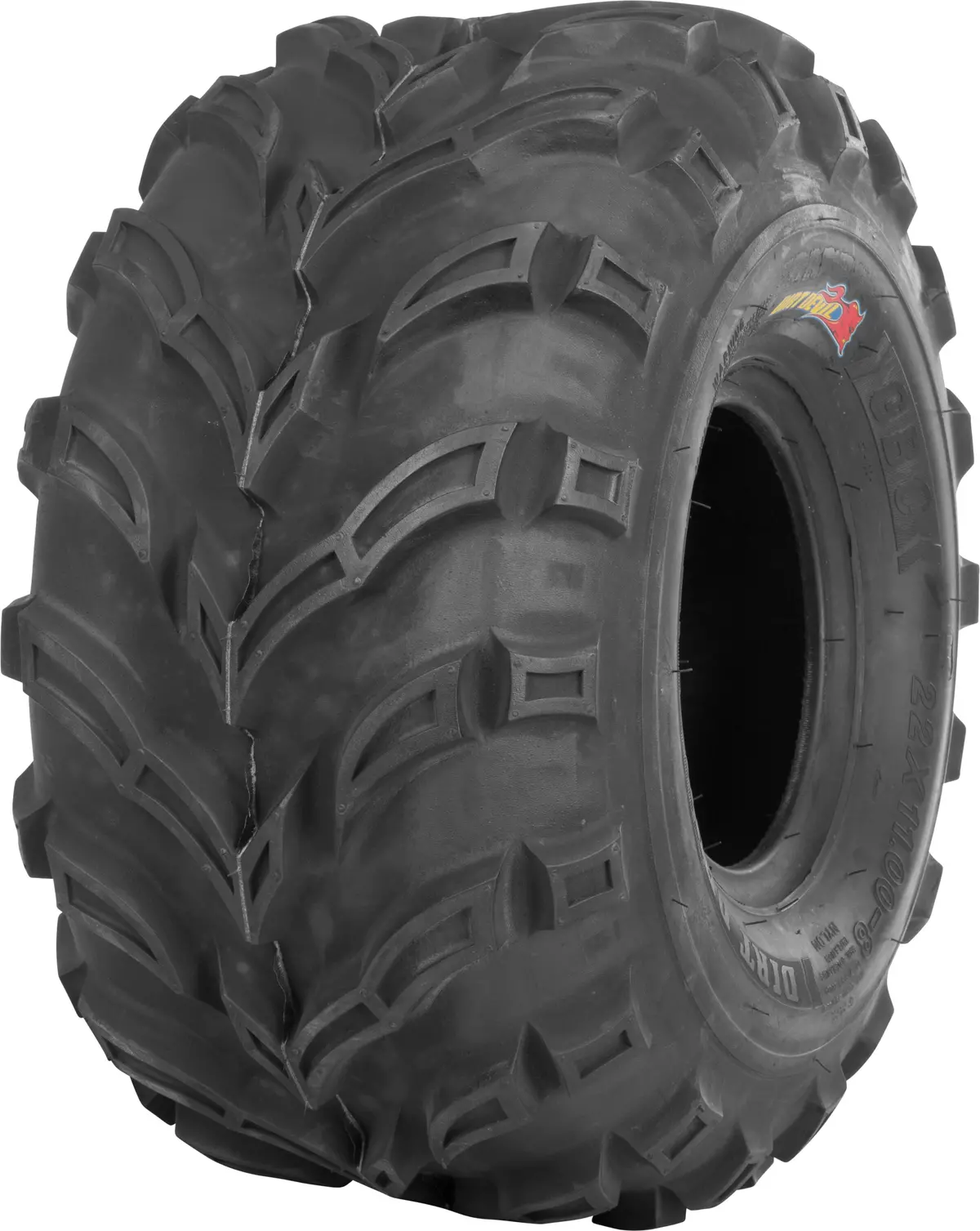 Tire Dirt Devil A/T Rear 25X12-10 Bias Lr495lbs 1
