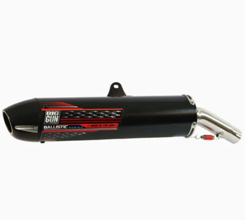 Big Gun 06-23 Yamaha Raptor 700 Ballistic Series Slip On Exhaust 1