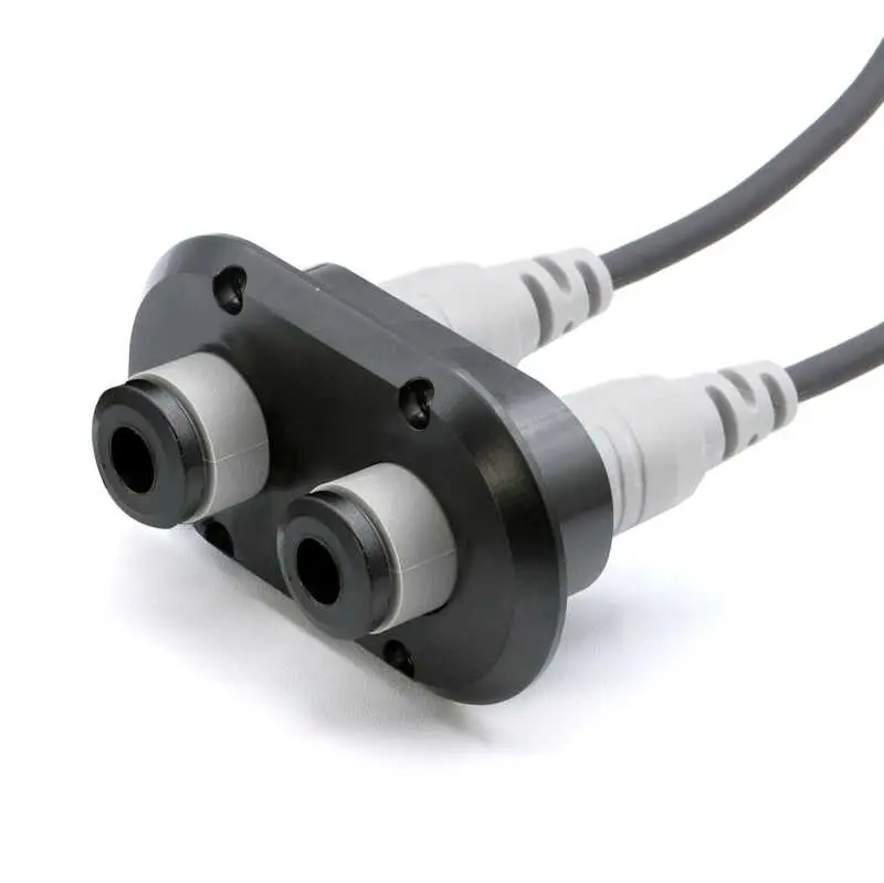 Rugged Radios Dual Headset / Helmet Jack Flush Mount Offroad 1