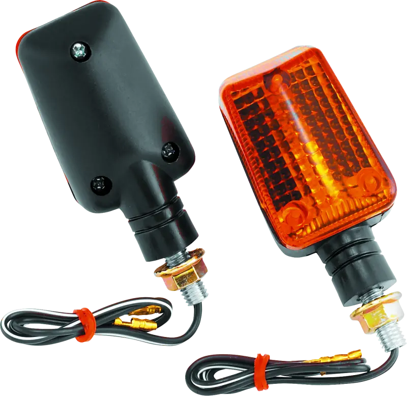 Bikemaster Universal Ministalk Marker Light - Black/Amber 1