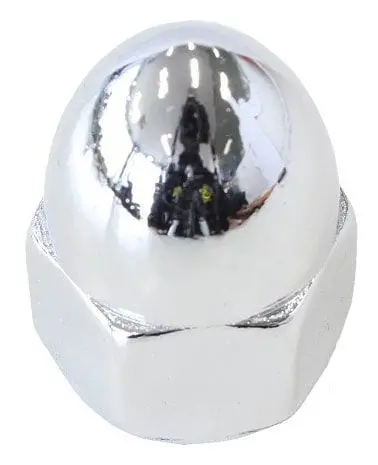 3/4"-10 Chrome Acorn Nut – Single-Use Fastener, Gw21560 1