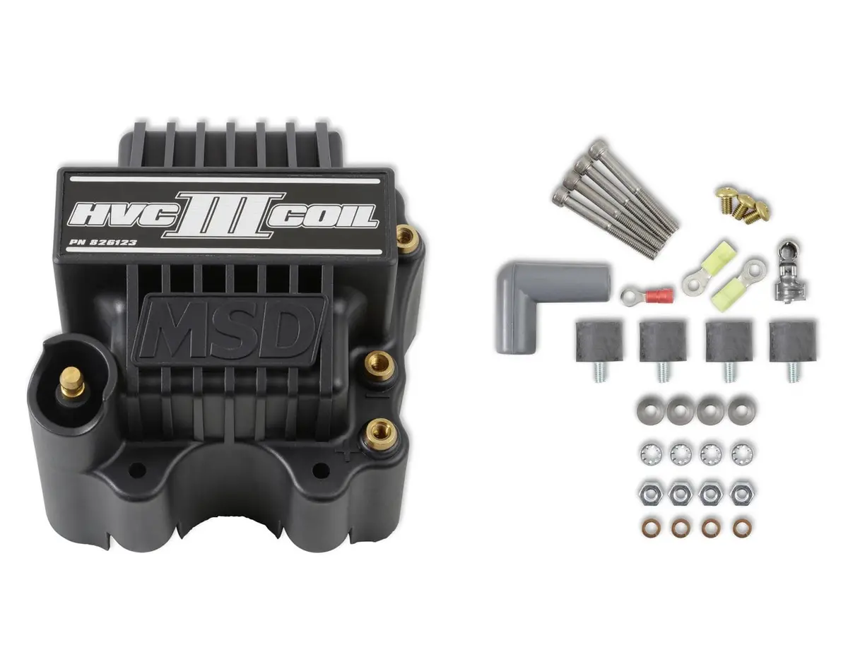 Msd 826123 Hvc-3 Ignition Coil – High-Voltage, Low-Resistance Coil For Performance Ignition Systems 1
