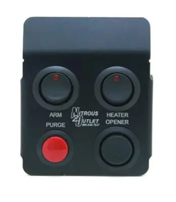 Nitrous Outlet 00-11018 Led-Illuminated Nitrous Activation Switch Panel 1