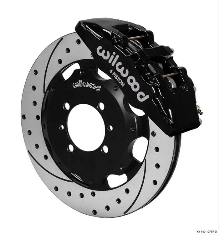 Wilwood 140-12767-D Forged Dynapro 6 Front Big Brake Kit – Aggressive Stopping Power Package 1