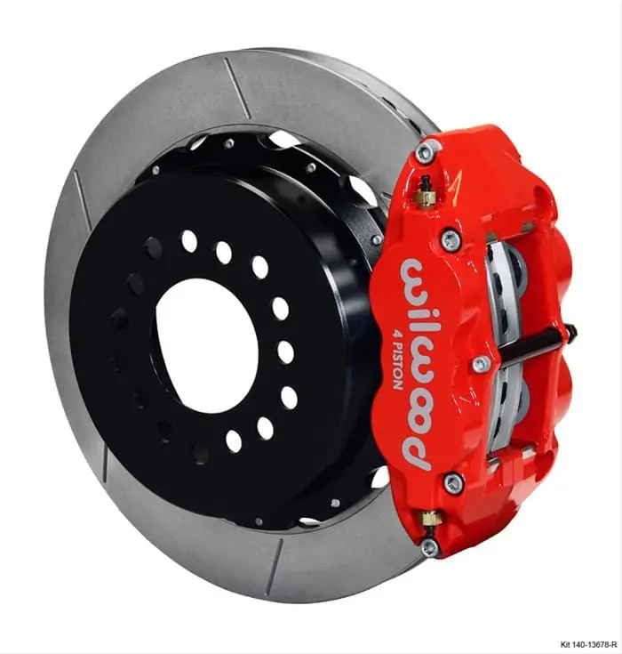 Wilwood Forged Narrow Superlite 4R Rear Big Brake Kit With Parking Brake 1