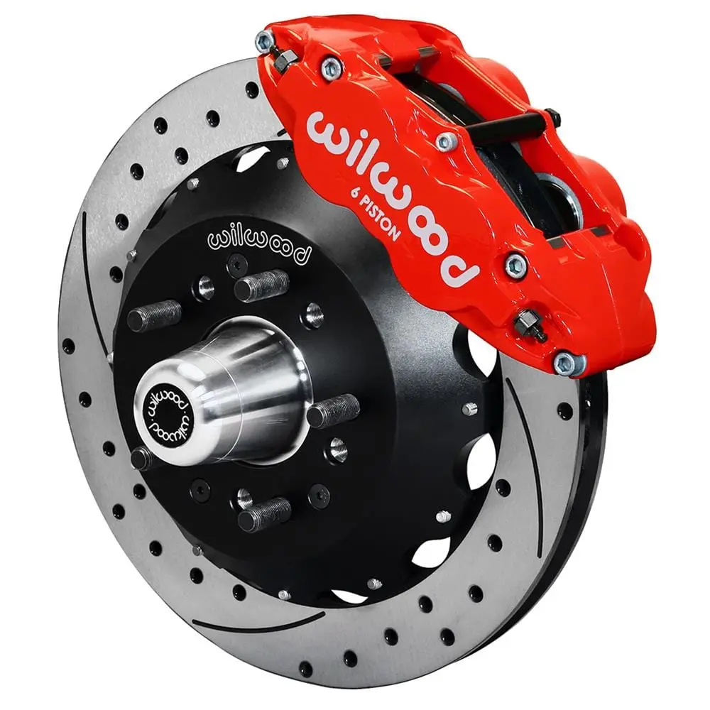 Wilwood 140-16908-Dr Forged Narrow Superlite 6R Front Big Brake Kit – Track-Ready Upgrade 1
