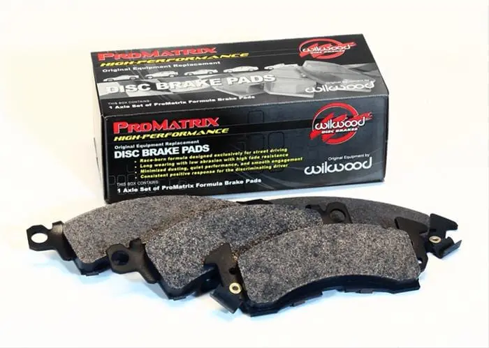Wilwood Promatrix Ceramic Brake Pads – Low-Dust, High-Torque Friction 1