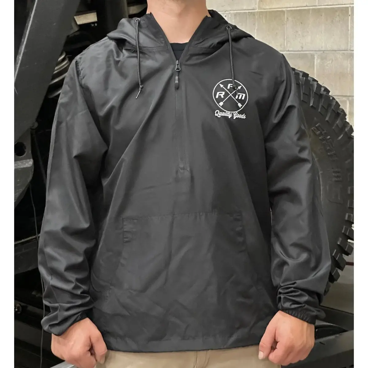 Rpm Quality Goods Pull Over Windbreaker 1