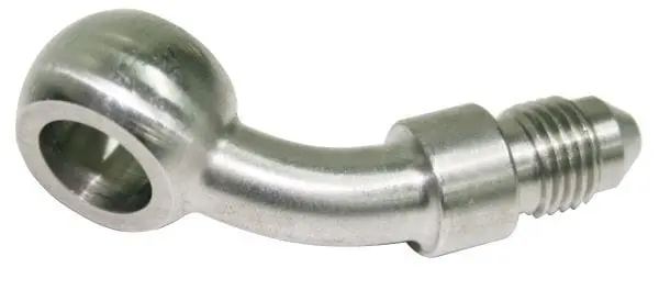 Stainless Steel Banjo-To-An Fitting — 45° Angle, -3 An (Af335-03) 1