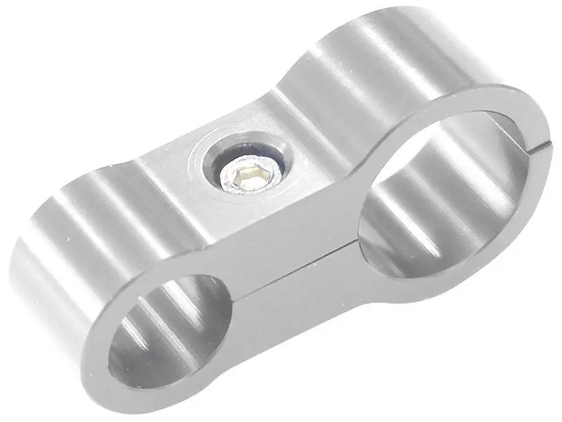 Af156-09-10S Stepped Billet Aluminum Dual Hose Separator 1