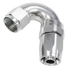 150° Full-Flow Swivel Hose End – One-Piece Taper Design, -4An (Af155-04S) 1