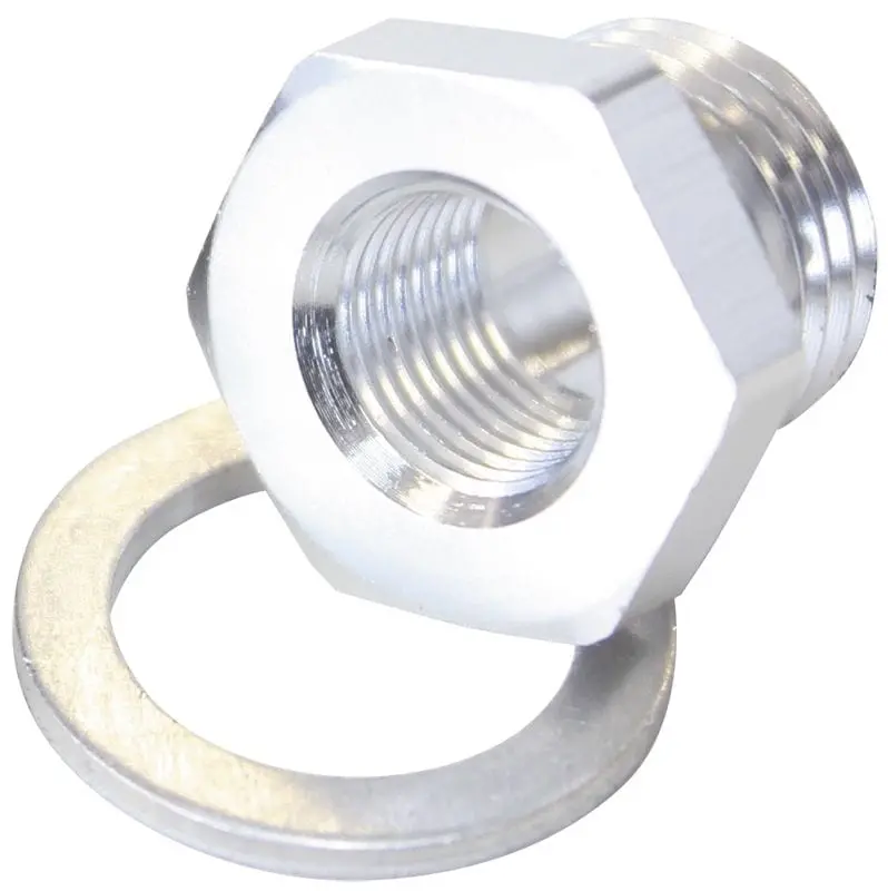 Metric Port Reducer Adapter: M18×1.5 To 1/8 Inch Npt Af912-M18-02S 1