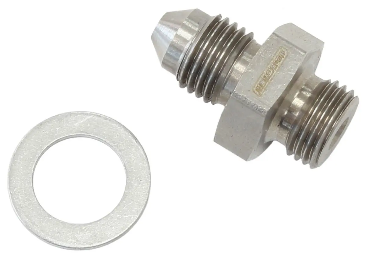 -3An To M10×1.0Mm Wastegate Air Port Adapter Fitting (Af351-03Sh) 1