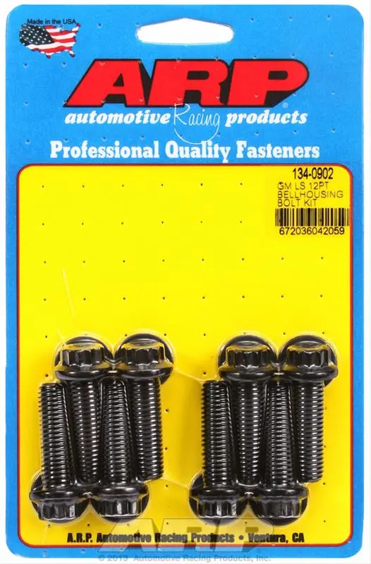 Arp 134-0902 Bellhousing Bolt Kit – High-Strength Steel Fasteners 1