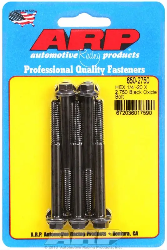 Arp Chromoly High-Strength Bolt Kit 650-2750 1