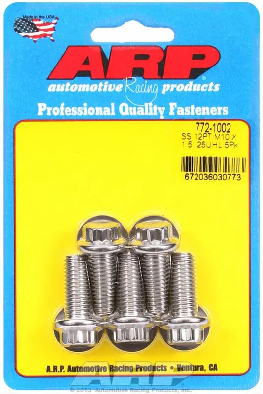 Arp 772-1002 Stainless Steel Engine Bolts 1
