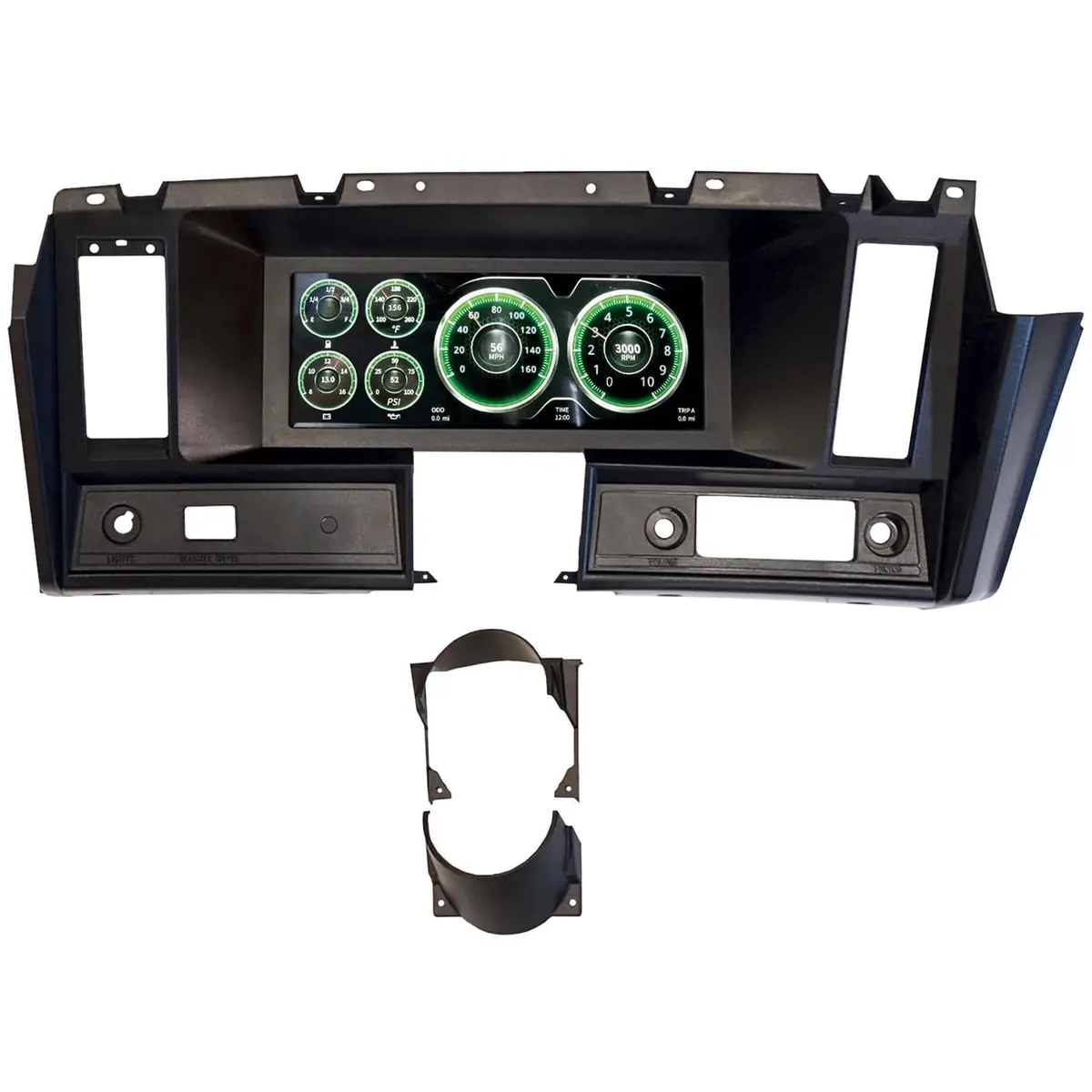 Autometer Invision Digital Gauge – 2.25" Lcd Display With Customizable Layout (7008) 1