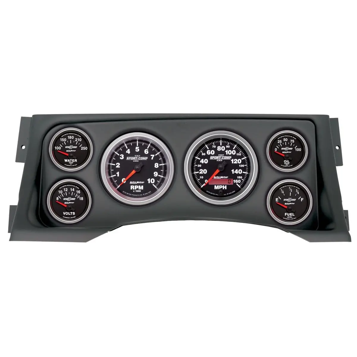 Autometer Sport-Comp Ii Digital Instrument Cluster — 12-Volt, 2928-12 1