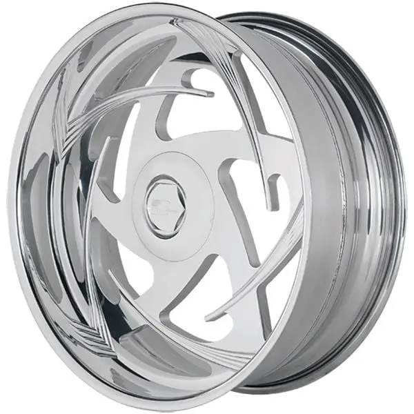 Billet Specialties Gs53212 Custom Gs Series Wheel – 21" X 2" Polished Billet Rim 1