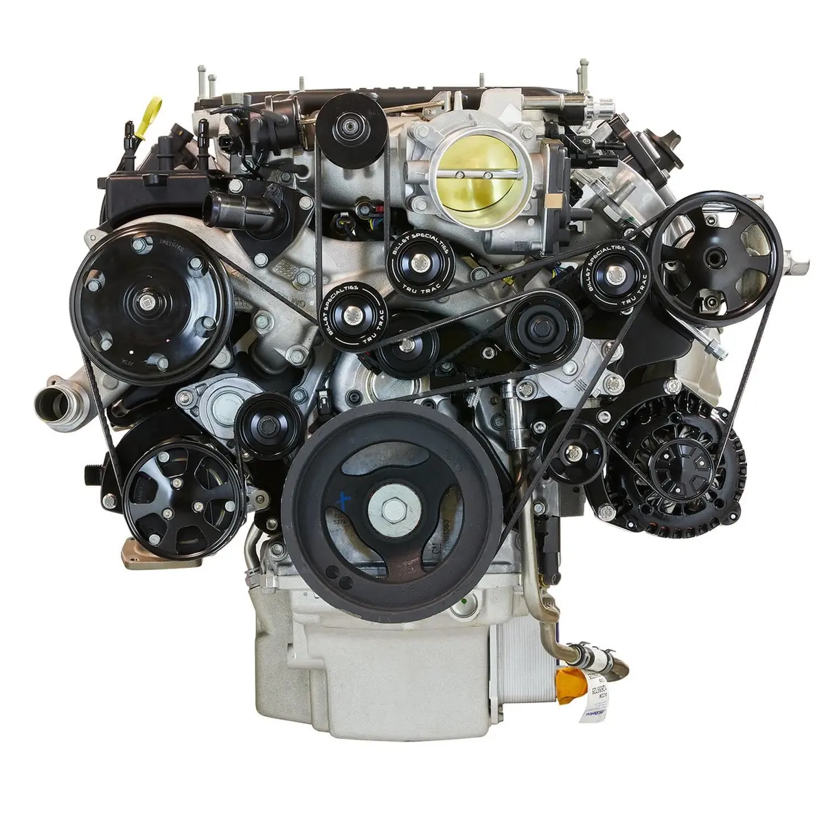 Billet Specialties Gen V Lt4 Serpentine Drive System With A/C – Blk13500 1