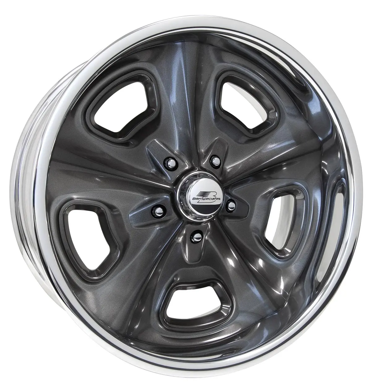 Billet Specialties Vds88S912 Vintage Series Smoke Crossover Wheels 1