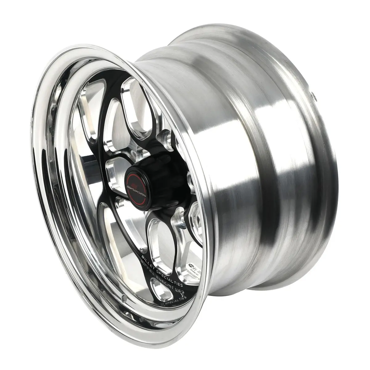 Billet Specialties Win Lite Wheels – Black Anodized Lightweight Alloy Rims 1