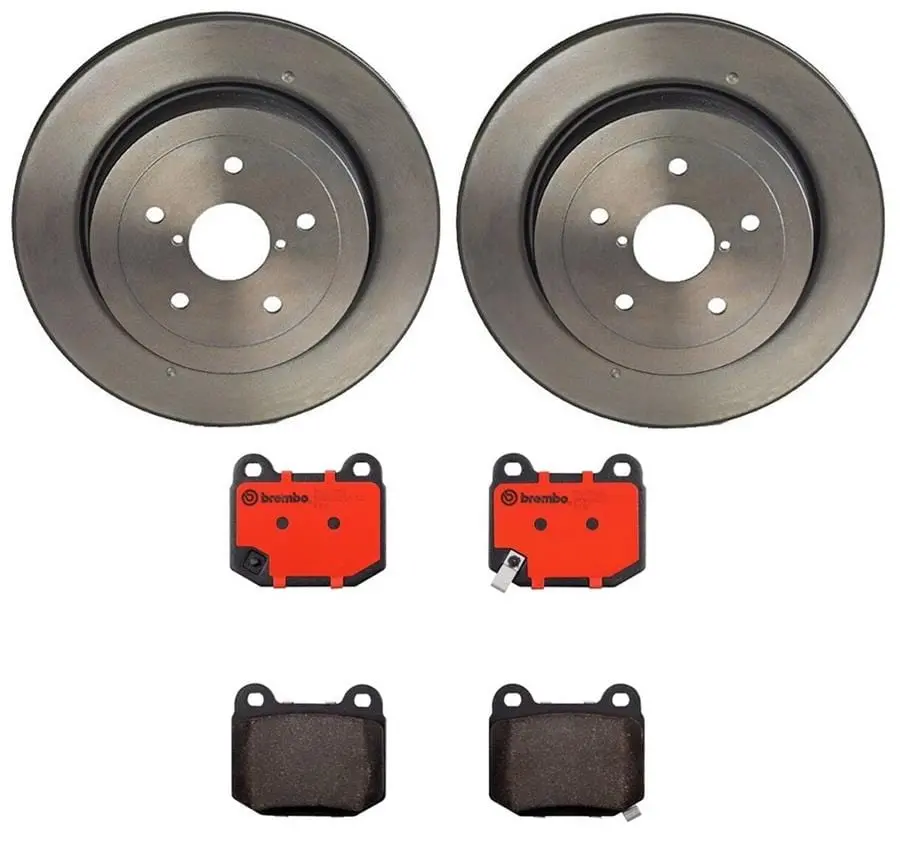 Brembo Performance Brake Kit: Pads & Rotors — Kt00107 1